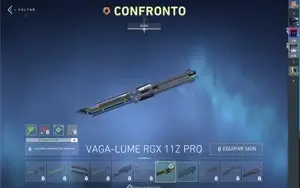 Conta platina 3 com butterfly rgx
