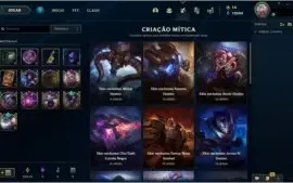 Conta League of Legends todas skins