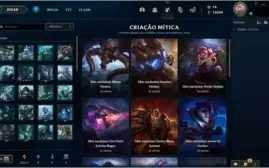 Conta League of Legends todas skins