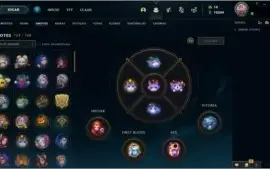 Conta League of Legends todas skins