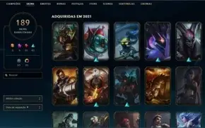 Conta League of Legends