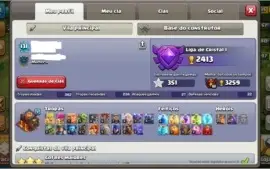 CV 10 QUASE FULL + BASE CONSTRUTOR NV 6 + 5400 GEMAS