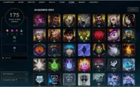 Conta Mestre + 122 champs + 106 skins (skins raras)
