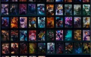 Conta Mestre + 122 champs + 106 skins (skins raras)