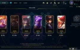 Conta High Elo League Of Legends | D3 57% Win rate