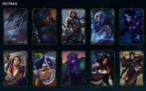 Conta League of Legends Full Acesso - 145 Champs e 48 Skins