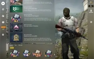 CONTA CS GO XERIFE MM /LV 15 GC/ ÚNICO DONO - COM PRIME