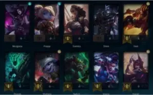Conta Mestre lol 63wr Main Adc smurf