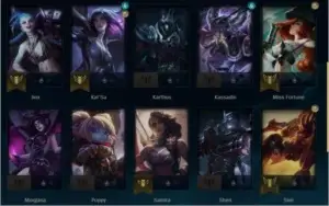 Conta Mestre lol 63wr Main Adc smurf