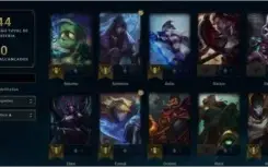 Conta Mestre lol 63wr Main Adc smurf