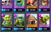 Conta Clash Royale - Level 10 - 1 Lendária - 2800 troféus