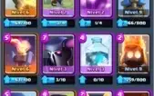 Conta Clash Royale - Level 10 - 1 Lendária - 2800 troféus