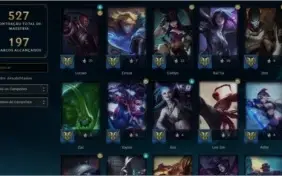 Conta de lol d4 ex Mestre