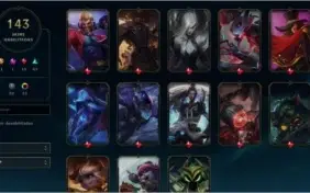 Conta de lol d4 ex Mestre