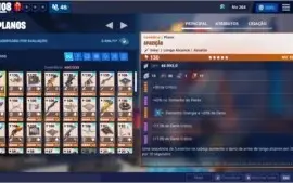 Conta Fortnite: Seasons 4-10 full / 84 Skins /  SoM raio 108