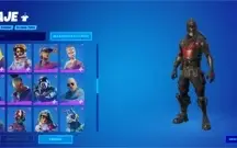 Conta Fortnite com cavaleiro negro
