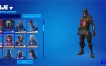 Conta Fortnite com cavaleiro negro