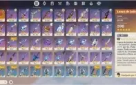 Vendo> Conta Genshin AR 55 Xiao+Lança de Jade e ZhongLi+Homa