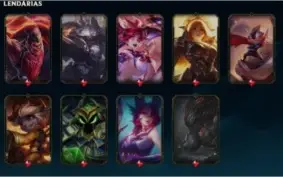 CONTA LEAGUE OF LEGENDS DIMANTE 2 SOLOQ / D1 FLEX