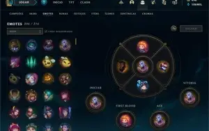 Conta League Of Legends  [Mestre] (ótima, único dono).