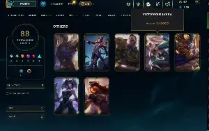 Conta Lol - Janna Vitoriosa - Riot Singed
