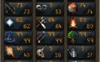 Conta runescape lvl 115, 3 99, 60M total xp