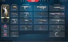 Conta Valorant Top 7 Radiante e Todos Atos Radiante!