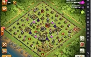 Conta de Clash Of Clans CV 10