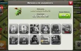 Conta de Clash Of Clans CV 10