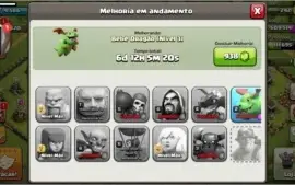 Conta de Clash Of Clans CV 10