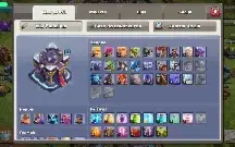 conta clash of clans cv 15 ful