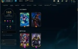 CONTA DE LOL/Minha main