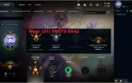 Conta Gold IV, 309 Skins e Todos os champs praticamente