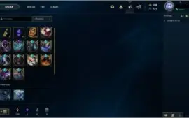 Conta Gold IV, 309 Skins e Todos os champs praticamente