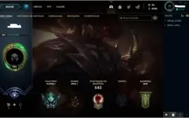 CONTA LEAGUE OF LEGENDS TOP