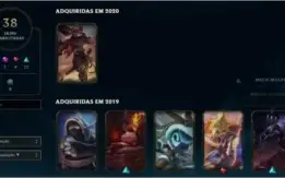CONTA DE LOL DE 2018