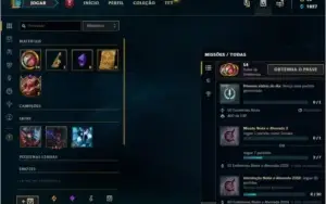 CONTA DE LOL PLATINA BARATA