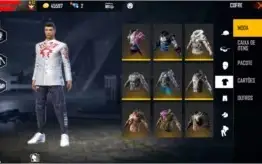 CONTA MESTRE FREE FIRE ANTIGA 10 PASSES