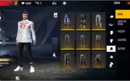 CONTA MESTRE FREE FIRE ANTIGA 10 PASSES