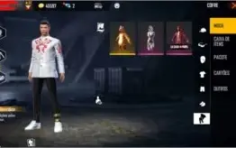 CONTA MESTRE FREE FIRE ANTIGA 10 PASSES