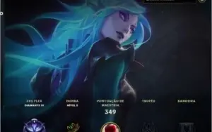 Conta LOL elo platina 1 (md5)  MUITAS SKINS VER descriçao