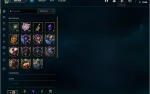 Conta LOL Ouro 2 - 115 skins