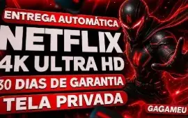 Netflix Tela 4K Privada 30 Dias 1084278932
