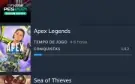 Conta steam com mais de 700$ em jogos