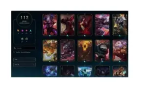 CONTA LOL COM MUITAS SKINS RARAS