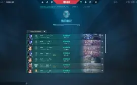 Conta de Valorant Platina