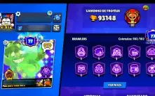 Conta Brawl Stars-Antiga, Full,+ de 400 Skins, pro pass e +