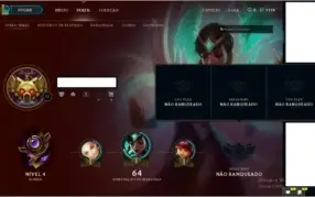 Conta League of legends Unranked