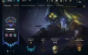 Vendo está conta de lol platina 2