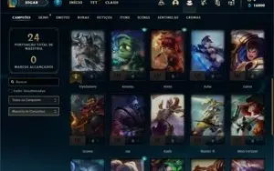 Conta Mestre com 26 Champs e 3 Skins ( 87 PDL )
